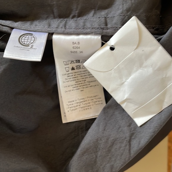 GANNI Grey Canvas Long Trench Coat 🧥 - Picture 11 of 11